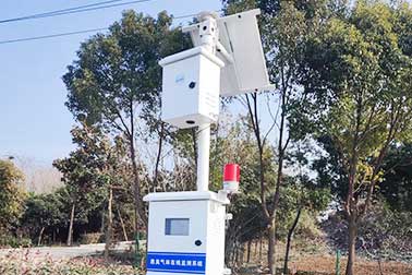 湖北襄陽某垃圾填埋場惡臭氣體在線監測